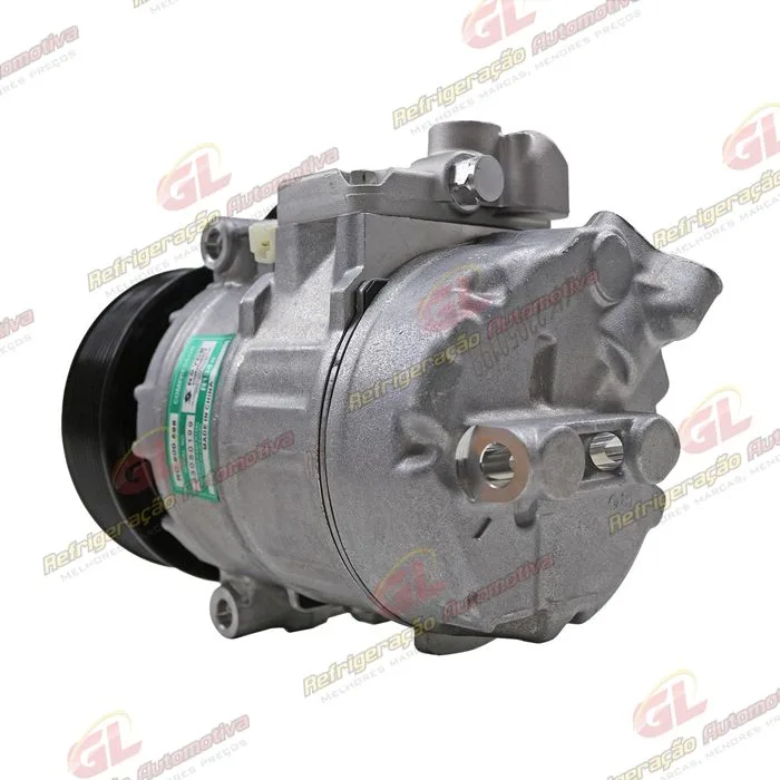 Compressor AA Modelo AA Denso 7SBU16C Caminhão Mercedes Benz Axor - 24 Volts Polia 9pk 135mm OEM: 4572300111/ A0002343711 — foto 7