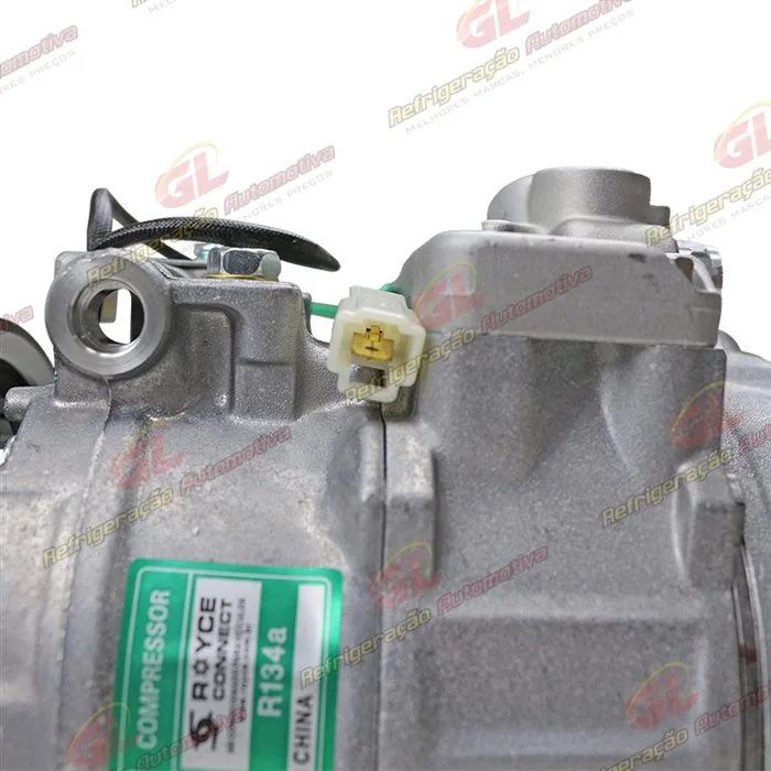 Compressor AA Modelo AA Denso 7SBU16C Caminhão Mercedes Benz Axor - 24 Volts Polia 9pk 135mm OEM: 4572300111/ A0002343711 — foto 8
