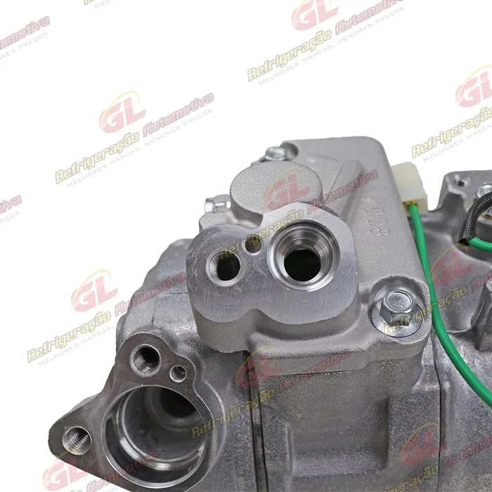 Compressor AA Modelo AA Denso 7SBU16C Caminhão Mercedes Benz Axor - 24 Volts Polia 9pk 135mm OEM: 4572300111/ A0002343711 — foto 9