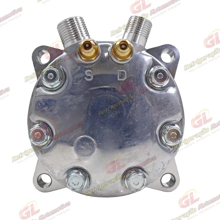 Compressor Modelo 7H15 Máquina New Holland 8 Orelhas - 12 Volts Polia 8pk 119mm R134a — foto 5