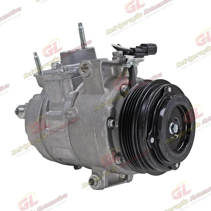 Compressor Modelo Fomoco 7SBH17C Ford Fusion 2013 Até 2018 Motor 2.0 - 12 Volts Polia 4pk OEM: DG9H19D629CD — foto 3