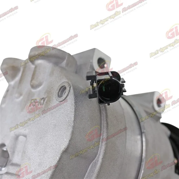 Compressor Modelo Harrison V5 HHI Máquina XCMG XE225BR - 24 Volts Polia Canal A — foto 8