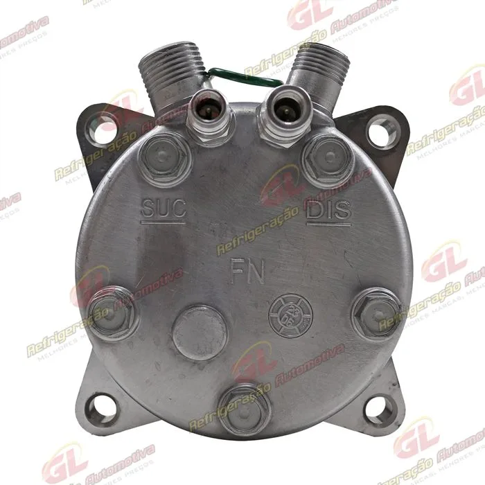 Compressor SANDEN 5H14 Universal R134a 8 Orelhas - 24 Volts Polia 8pk 121mm — foto 4