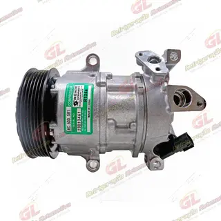 Compressor Modelo Denso 5SES10C Toyota Corolla Cross 2022> Motor 2.0 - 12 Volts Polia 6pk OEM: 447250-6230