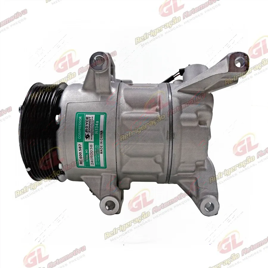 Compressor Modelo Mahle Honda HRV Motor 1.5 Turbo 2023> - 12 Volts Polia 7pk OEM: MY433002