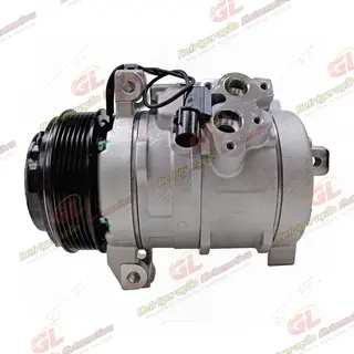 Compressor Modelo Denso 10S15C Mitsubishi ASX/ Outlander 2019> - 12 Volts Polia 6pk OEM: CD1400645 / BC447160-646