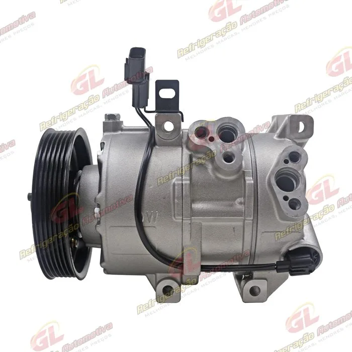 Compressor Modelo Doowon Hyundai Nova Tucson 2018> Conexão 16MM - 12 Volts Polia 6pk 125mm