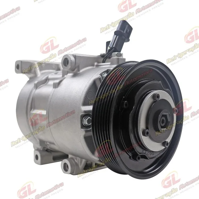 Compressor Modelo Doowon Hyundai Nova Tucson 2018> Conexão 16MM - 12 Volts Polia 6pk 125mm — foto 3