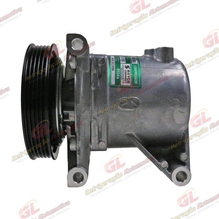 Compressor Modelo AA Calsonic Fiat Palio/Uno Fire 2006>/ Novo Uno 2011 Até 2014 - 12 Volts Polia 5pk 115mm OEM: 51786321