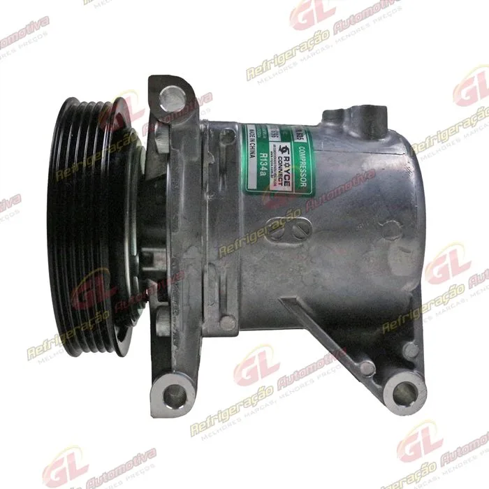Compressor Modelo AA Calsonic Fiat Palio/Uno Fire 2006>/ Novo Uno 2011 Até 2014 - 12 Volts Polia 5pk 115mm OEM: 51786321