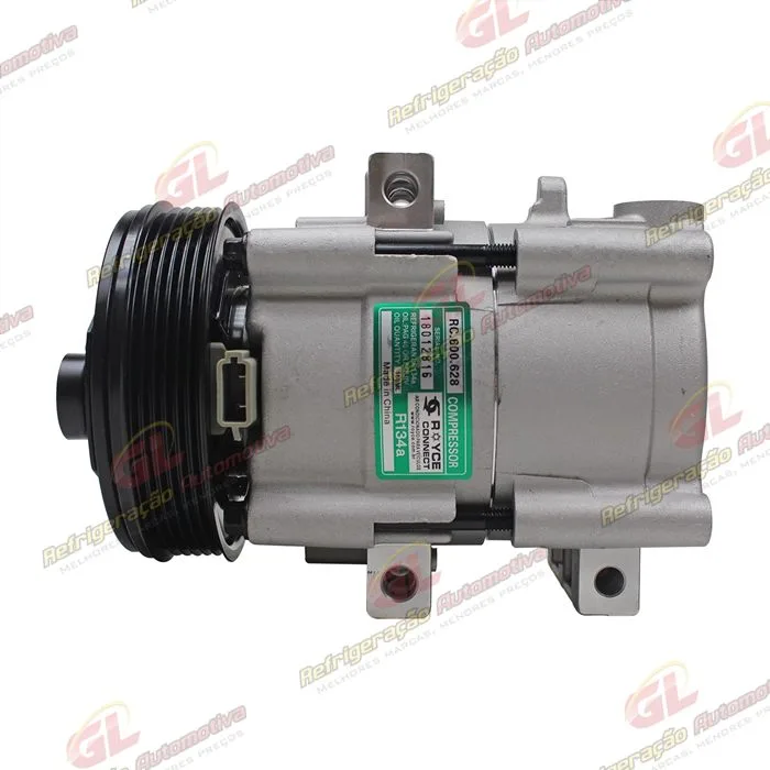 Compressor Modelo Fic Ford FS10 FX15 F250 Diesel - 12 Volts Polia 6pk 126 mm