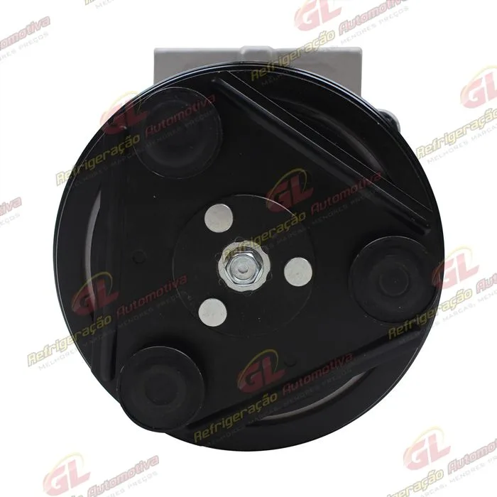 Compressor Modelo Fic Ford FS10 FX15 F250 Diesel - 12 Volts Polia 6pk 126 mm — foto 3