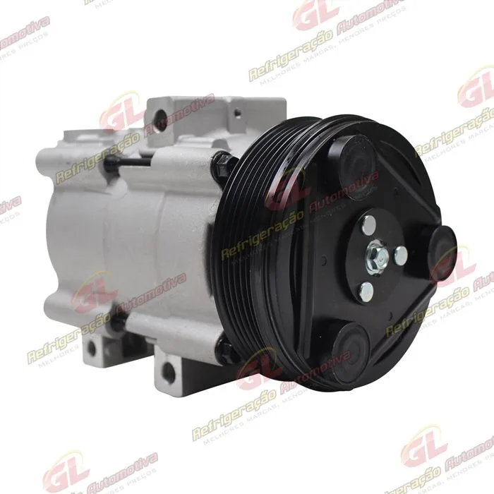 Compressor Modelo Fic Ford FS10 FX15 F250 Diesel - 12 Volts Polia 6pk 126 mm — foto 4