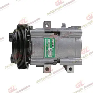 Compressor Fic Ford FS10 FX15 Fiesta / Ka / F250 Gasolina / Ecosport 1.6/ Hyundai Elantra - 12 Volts Polia 6pk 148mm R134a