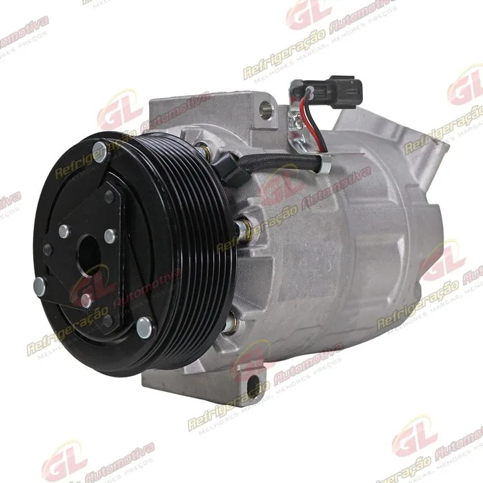 Compressor Renault Master 2013>/ Nissan Sentra 2007 Até 2013 - 12 Volts Polia 7pk 115mm — foto 2