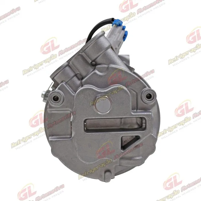 Compressor Modelo Delphi CVC Máquina Agricola Jacto Uniport - 12 Volts Polia 6pk 114mm — foto 4