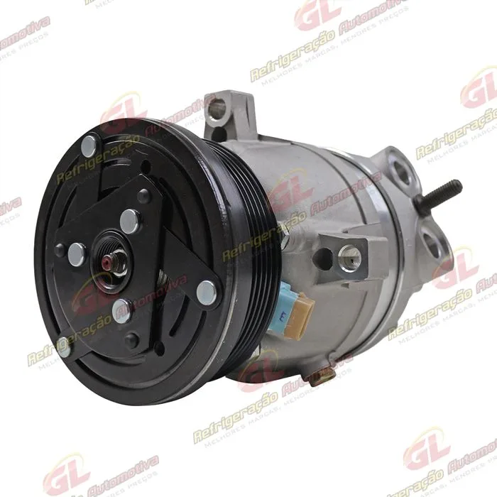 Compressor Harrison V5 Vectra Até 1996/ Astra Modelo Antigo R134a - 12 Volts Polia 6pk 130mm OEM: 1131909 — foto 2