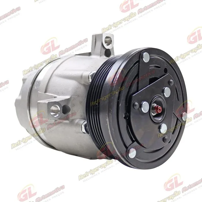 Compressor Harrison V5 Vectra Até 1996/ Astra Modelo Antigo R134a - 12 Volts Polia 6pk 130mm OEM: 1131909 — foto 4