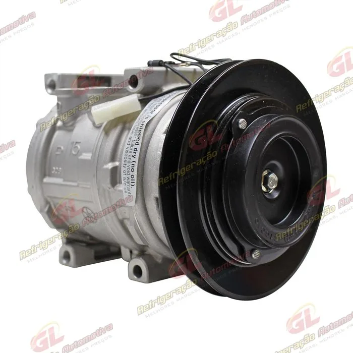 Compressor 10PA15 Modelo 10P15 Toyota Bandeirantes R134a - 12 Volts Polia Canal 1A 152mm — foto 4