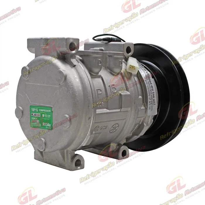 Compressor 10PA15 Modelo 10P15 Toyota Bandeirantes R134a - 12 Volts Polia Canal 1A 152mm — foto 6