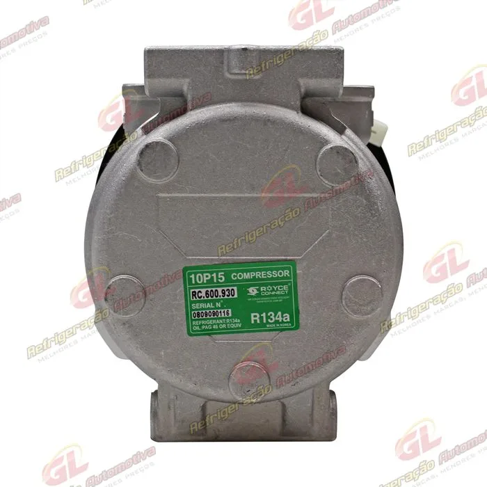 Compressor 10PA15 Modelo 10P15 Toyota Bandeirantes R134a - 12 Volts Polia Canal 1A 152mm — foto 7