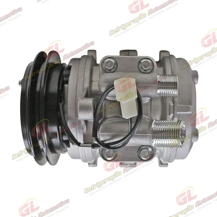 Compressor Modelo 10P08E - 12 Volts Polia Canal 1A 117mm R134a — foto 8