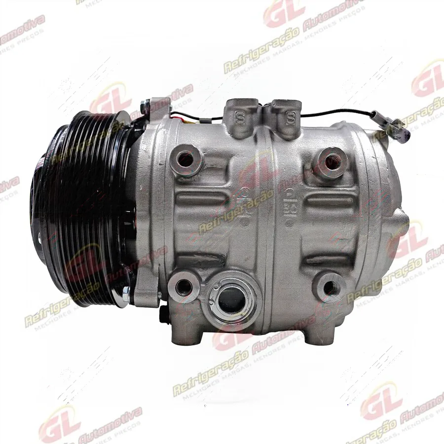 Compressor Micro-ônibus Modelo 10P30 - 24 Volts Polia 7pk 154mm R134a