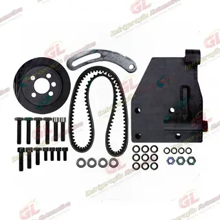 Suporte do Compressor Modelo 5H14/7H15 Polia 2A Volkswagen Kombi 1.4 Nova Instalação Kit