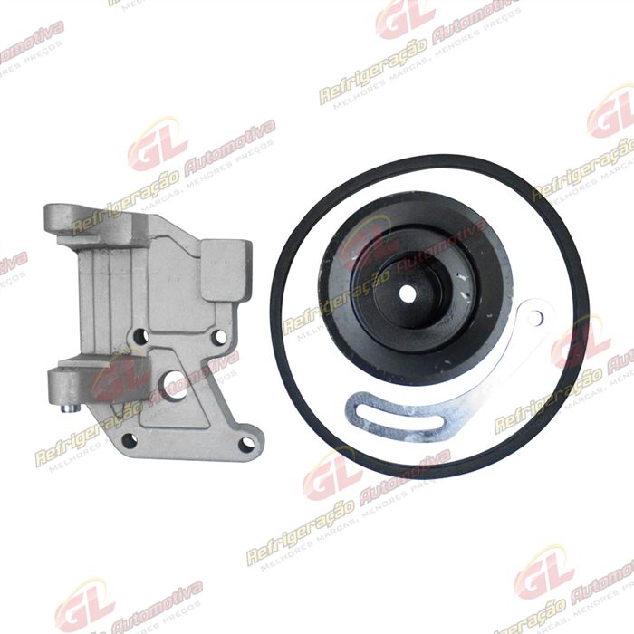 Suporte do Compressor Denso 10P08 Chevrolet Corsa/Celta 8v. s/DH Canal A Kit