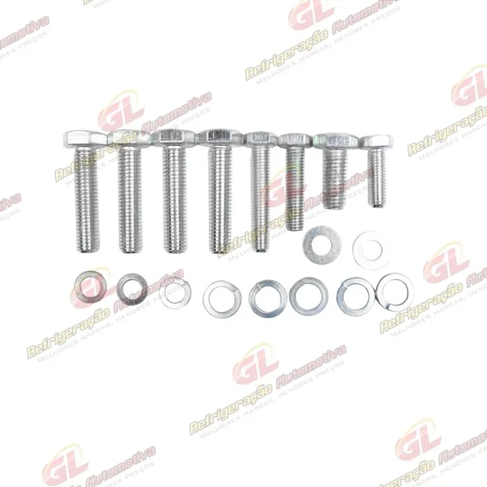 Suporte do Compressor Denso 10P08 Chevrolet Corsa/Celta 8v. s/DH Canal A Kit — foto 8