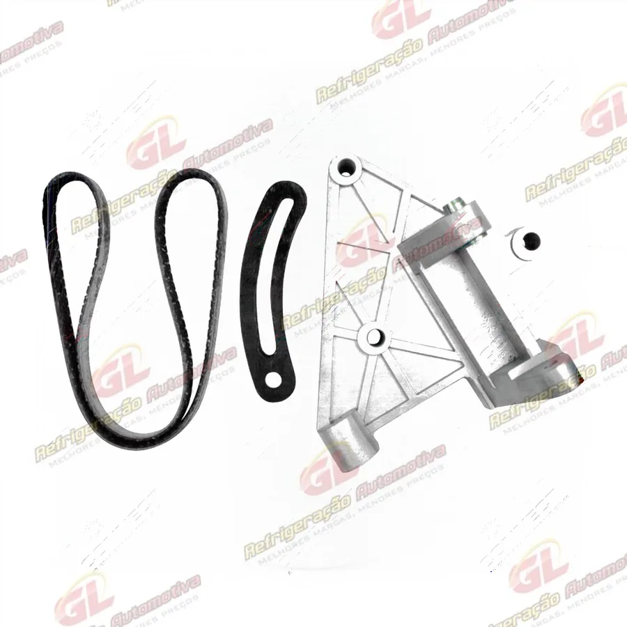 Suporte do Compressor Denso 10P08 Peugeot 1.0 16v. s/DH Kit