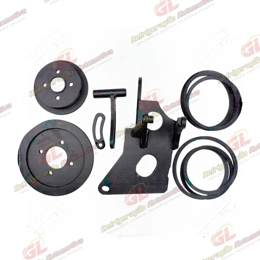 Suporte do Compressor Modelo 5H14 / 7H15 Polia 2A D20 Maxion Instalação Kit