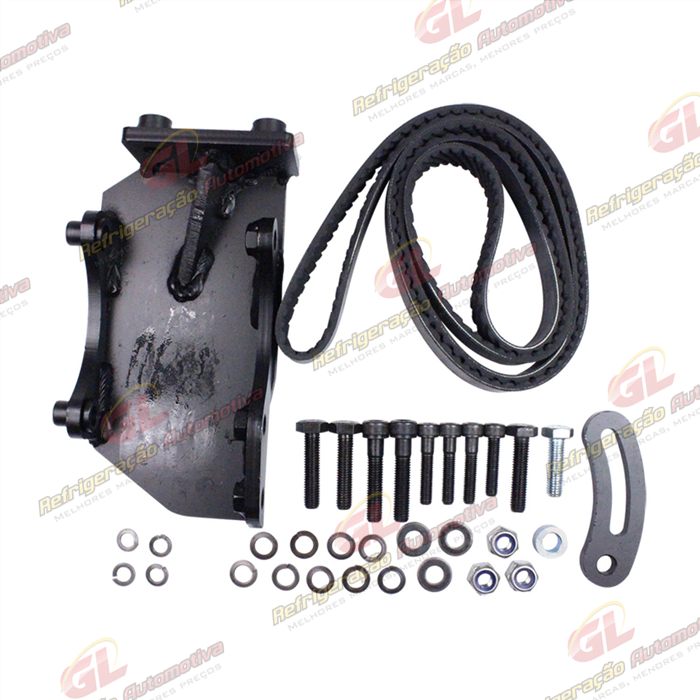 Suporte Do Compressor Modelo 5H14/7H15 8pk Caminhão Volkswagen 8-150/ 15-170/ 24-250/ 17-250 4 Cilindros Worker Constellation Eletron Cummins