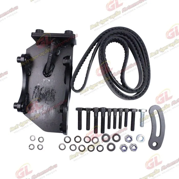 Suporte Do Compressor Modelo 5H14/7H15 8pk Caminhão Volkswagen 8-150/ 15-170/ 24-250/ 17-250 4 Cilindros Worker Constellation Eletron Cummins