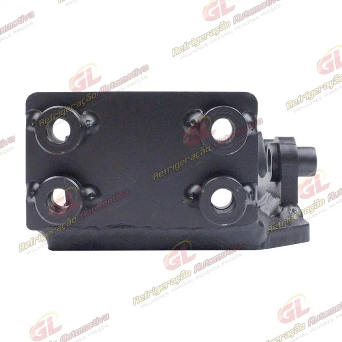 Suporte Do Compressor Modelo 5H14/7H15 8pk Caminhão Volkswagen 8-150/ 15-170/ 24-250/ 17-250 4 Cilindros Worker Constellation Eletron Cummins — foto 4