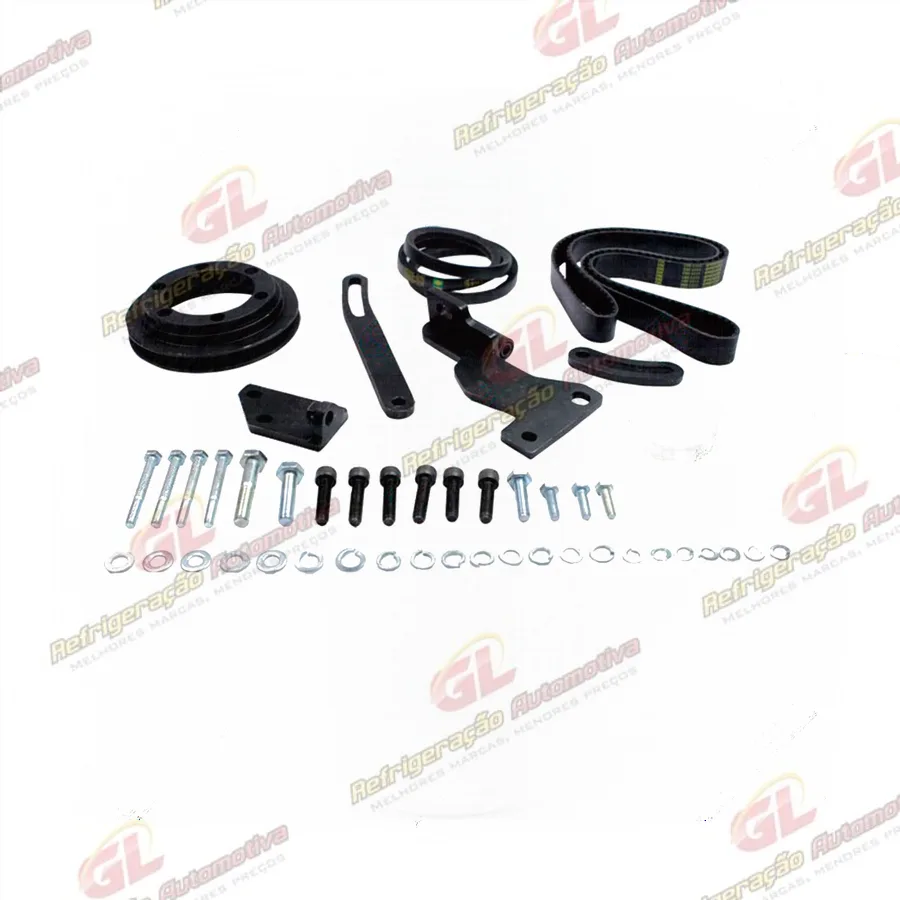 Suporte do Compressor Modelo 5H14/7H15 F1000 1998> Motor MWM Polia 2A RC.600.042 Substituição Original