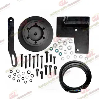 Suporte do Compressor Modelo 5H14/7H15 Polia 1A Caminhão Volkswagen 5-140 Freio Óleo/8-150/15-170 Delivery Eletro MWM