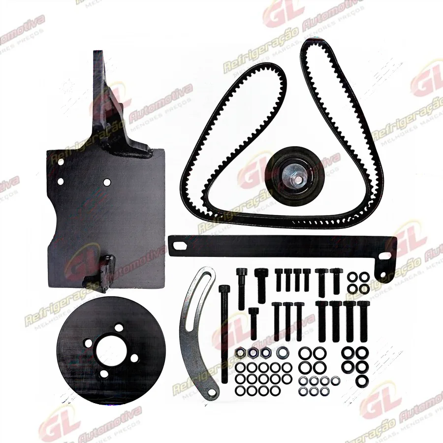 Suporte do Compressor 5H14 / 7H15 Polia 2A Caminhão Ford Cargo 712