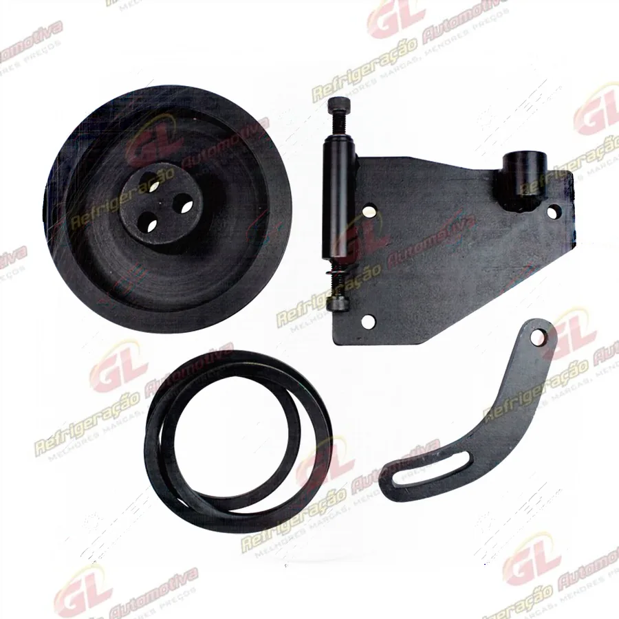 Suporte do Compressor 5H14 / 7H15 Canal 2A Ford Transit 115 T-350 Instalação