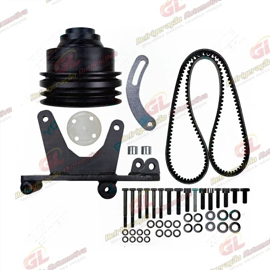 Suporte do Compressor Sanden 7H15/5H14 Ford F1000 Motor MWM Até 1992