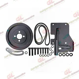 Suporte do Compressor Modelo 5H14/7H15 Polia 8pk Caminhão Iveco City 30-S13 / 35-S13 para Instalação