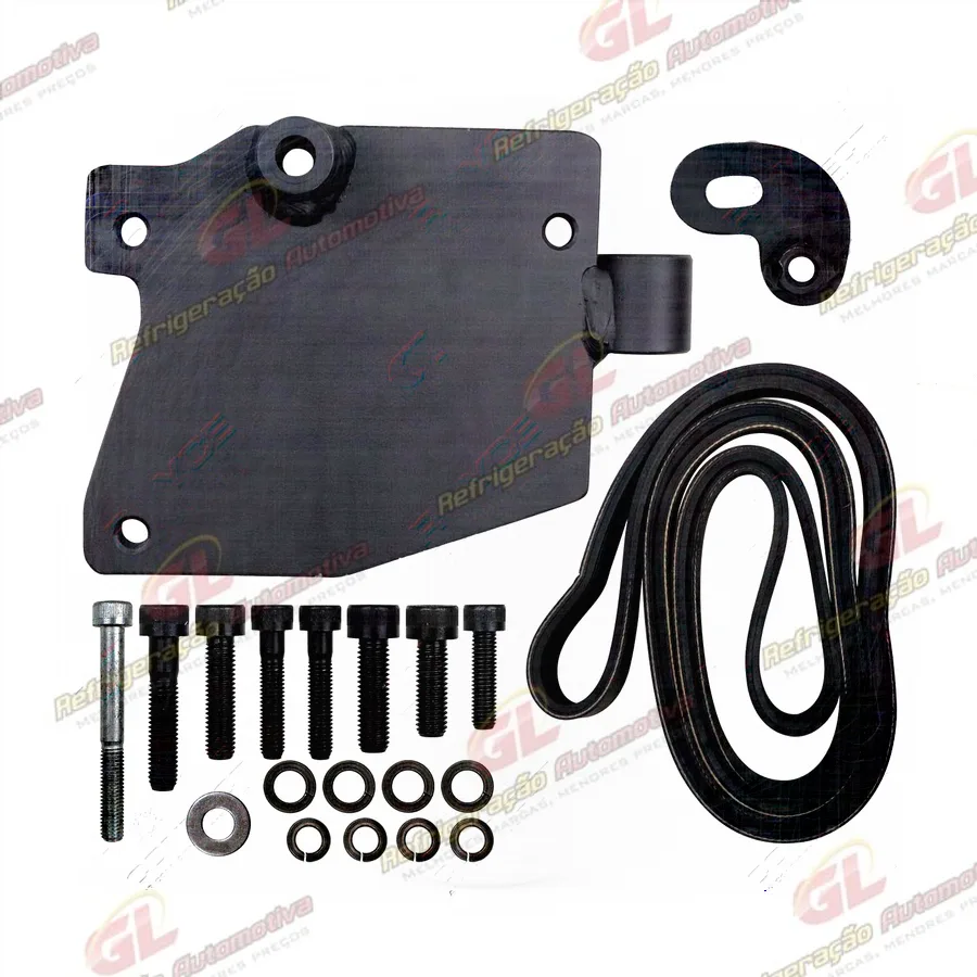 Suporte do Compressor Modelo 5H14/7H15 Polia 8pk Peugeot Boxer 2.3 para Substituir Original