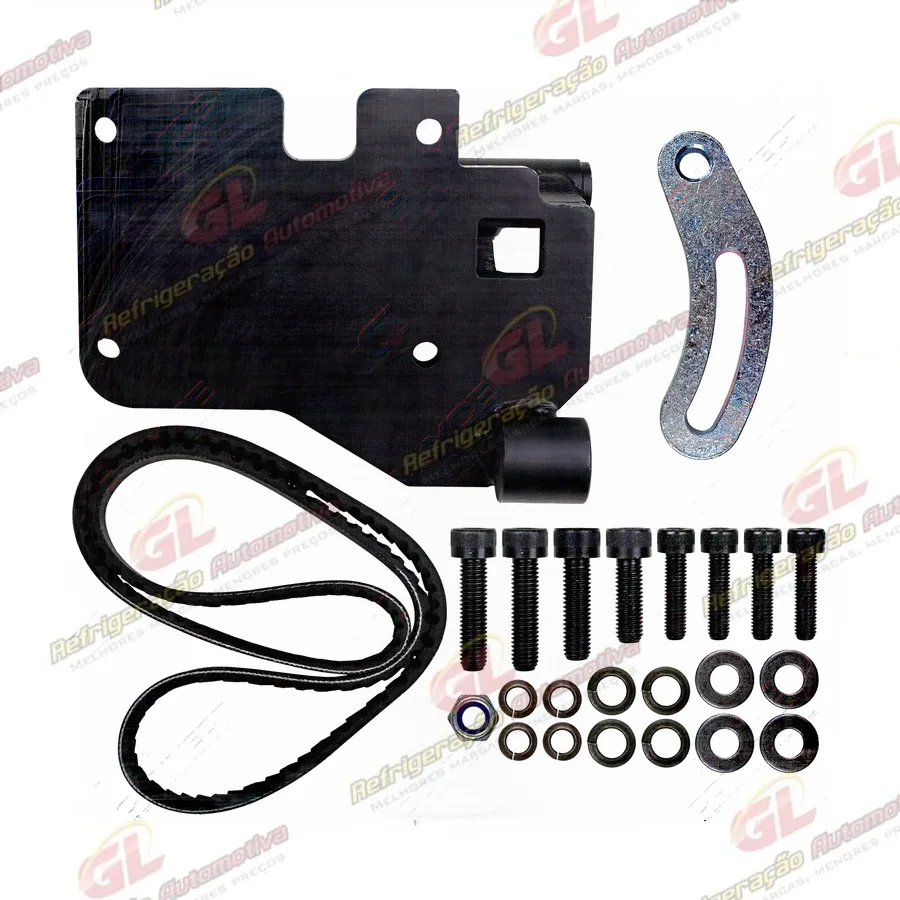 Suporte do Compressor Modelo 5H14/7H15 Polia 8pk Caminhão Iveco City 30-S13 / 35-S13 para Substituir Ar Original