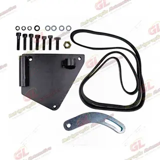 Suporte do Compressor Sanden 5H14/ 7H15 Polia 7PK Renault Master Motor 2.3 com Direção Elétrica Instalação e Substituição 2021>