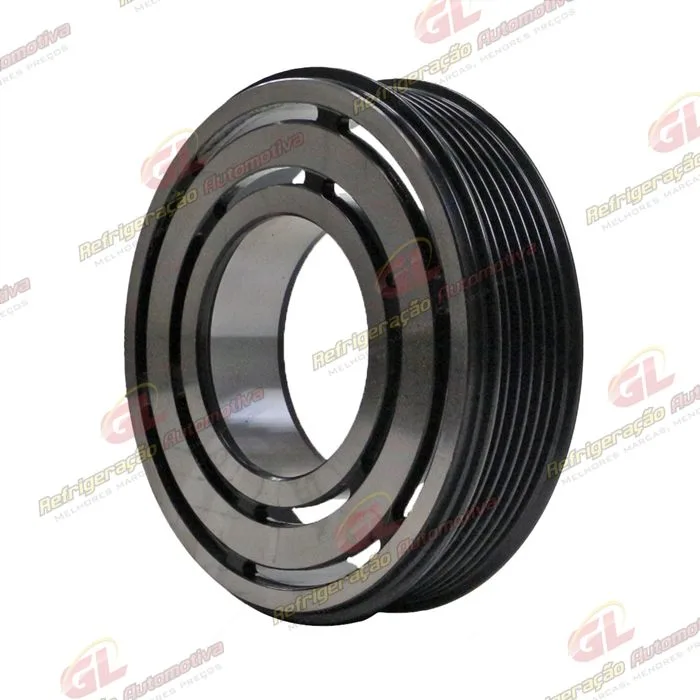 Polia do Compressor Modelo Denso 6P148/ 10P15 6pk 125mm — foto 2