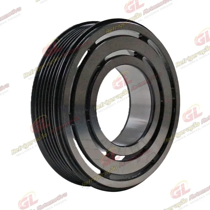 Polia do Compressor Modelo Denso 6P148/ 10P15 6pk 125mm — foto 3