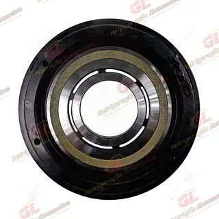 Polia Do Compressor Denso Modelo 10S17C Máquina John Deere 9570/ 9650/ 9750/ Caterpillar 8PK 145mm