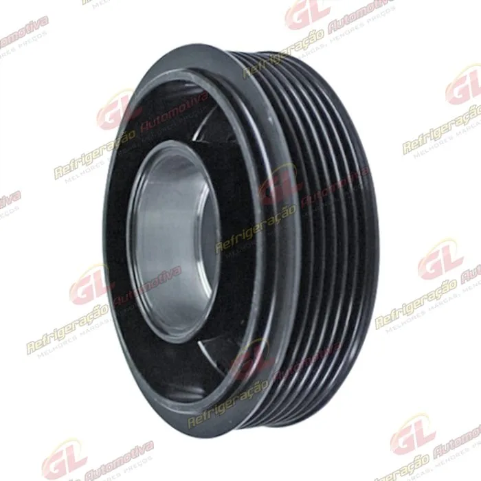 Polia Do Compressor Delphi CVC Volkswagen Fox/ Chevrolet Celta/ Zafira 6PK 117mm — foto 5