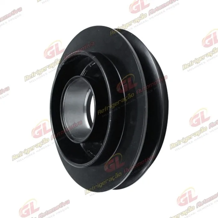 Polia Do Compressor Denso 10PA15 Canal 1B 152mm Máquina Komatsu PC400 — foto 3