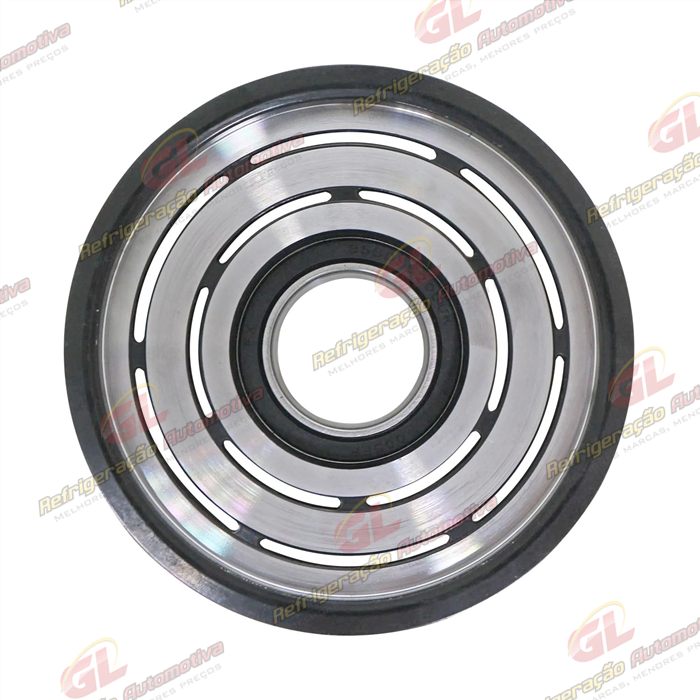 Polia do Compressor Sanden 7H15 RC.600.290/ RC.600.350 Caminhão Scania 2012> 10pk 120mm